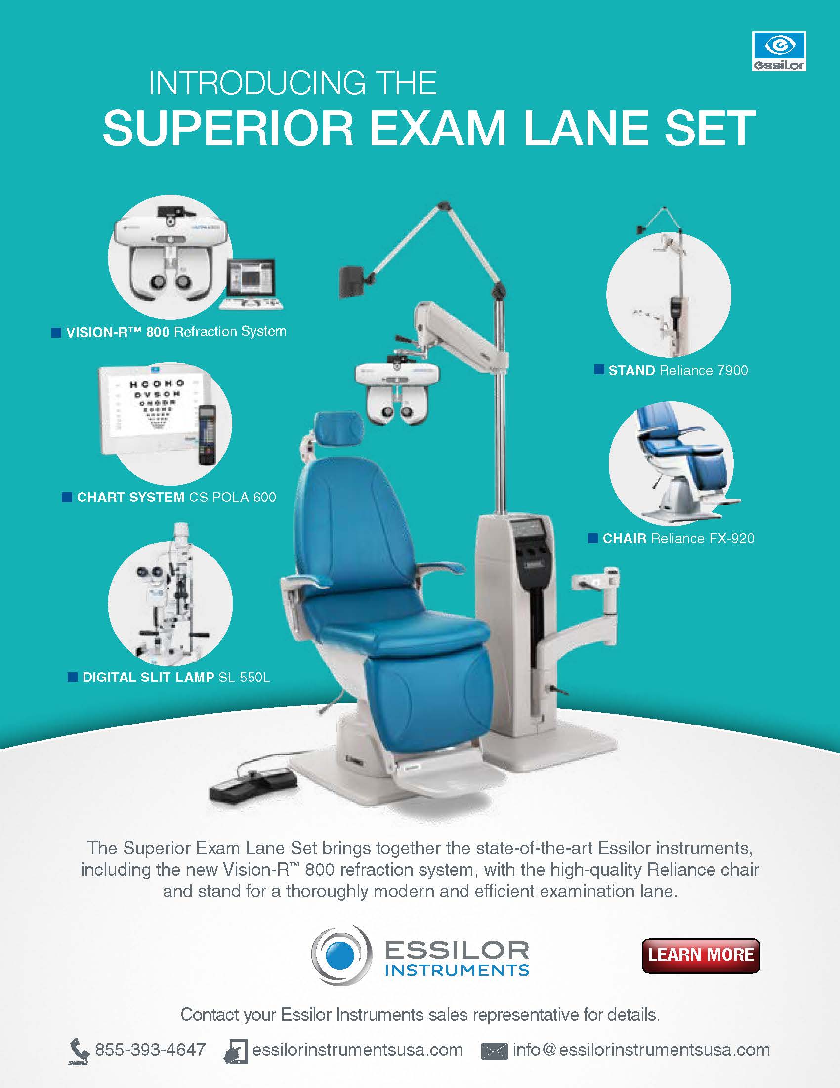 Introducing Superior Exam Lane Set Essilor Instruments Usa