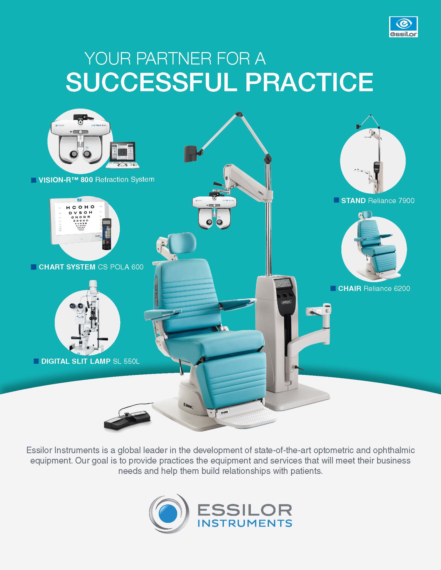 Superior Exam Lane Set Essilor Instruments Usa